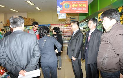 유통산업발전법 관련 대규모점포 및 전통시장 현장방문 