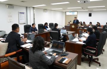 제272회 임시회 사회도시위원회 1차회의