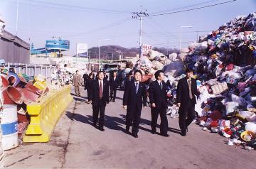 [2003행정사무감사] 안영동재활용품처리장 현장확인