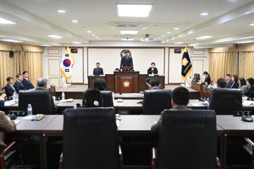 대전 중구의회, 제265회 임시회 폐회