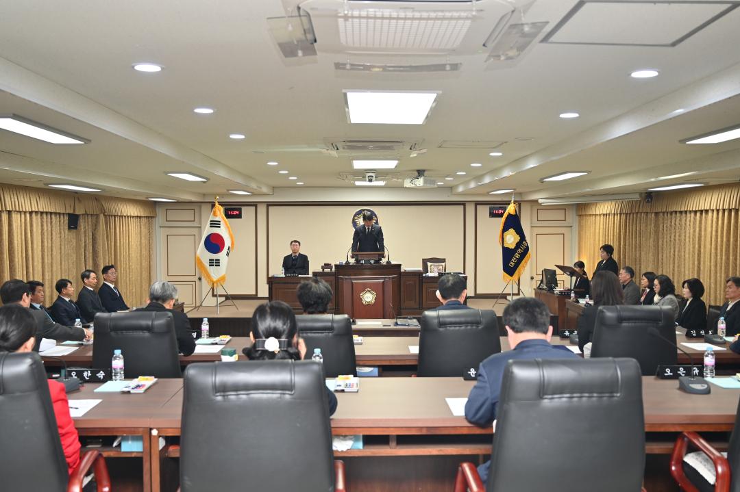 '대전 중구의회, 2025년 첫 임시회 개회' 게시글의 사진(2) '사진2.JPG'