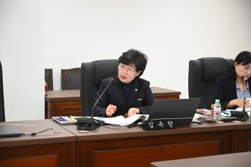 대전 중구의회, 제265회 임시회 상임위원회 사회도시위원회