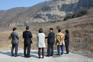 어남동 건축폐기물 중간처리시설 사업부지 현장방문